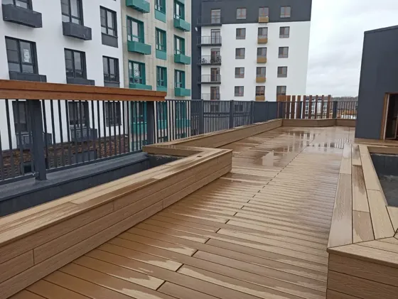 Эксплуатируемые кровли — объекты T-DECKS