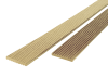 Штакетник, декоративная планка T-DECKS PREMIUM 3D, кедр