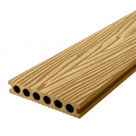 Террасная доска КОММЕРЧЕСКАЯ T-DECKS PREMIUM 3D, кедр
