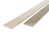 Штакетник, декоративная планка T-DECKS PREMIUM 3D, слоновая кость