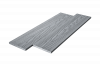 Заборная доска T-DECKS PREMIUM 3D UNIVERSAL, серый
