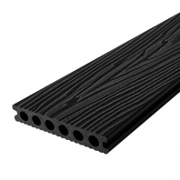 Террасная доска КОММЕРЧЕСКАЯ T-DECKS PREMIUM 3D, графит