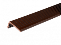 Уголок торцевой T-DECKS из ДПК 35х70 мм, венге